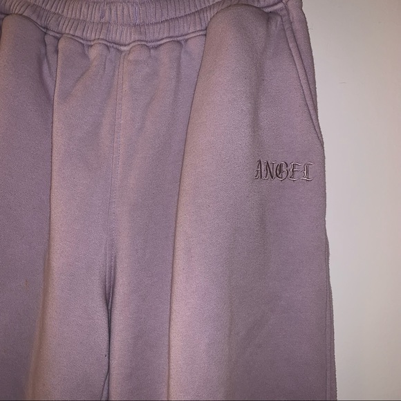 Motel Rocks Roider Jogger In Violet ANGEL Embro Size Medium - Picture 7 of 12